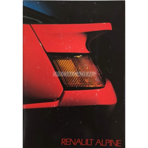 Brochure alpine renault - renault, gt