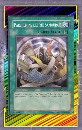 Parchemins des six samouraïs - parchemins,