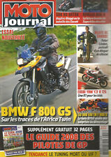MOTO JOURNAL N°1798 BMW F800