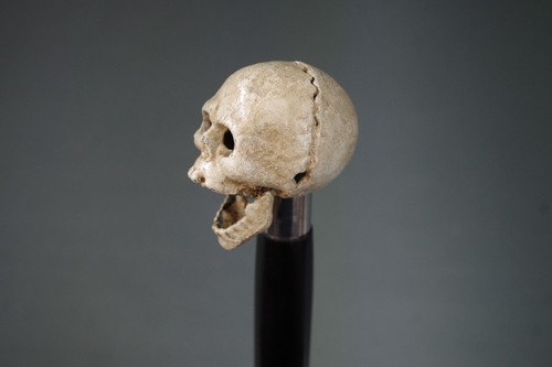 Canne marche totenkopf - de,