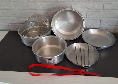Kit gamelles alu pour - gamelles,