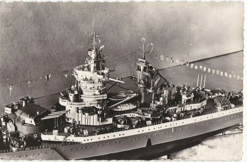 Cpa toulon marine - 83, cuirassé