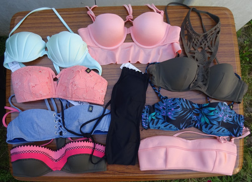 Lot haut maillot bain - 9,