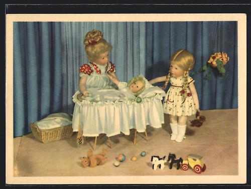 Carte postale poupée - , käthe