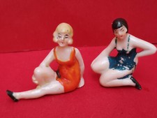 Lot 2 figurines Baigneuse