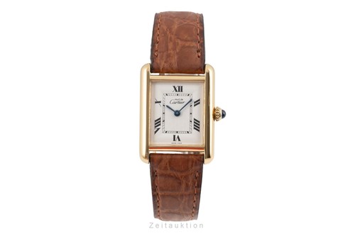 Montre femme cartier must tank - femme,