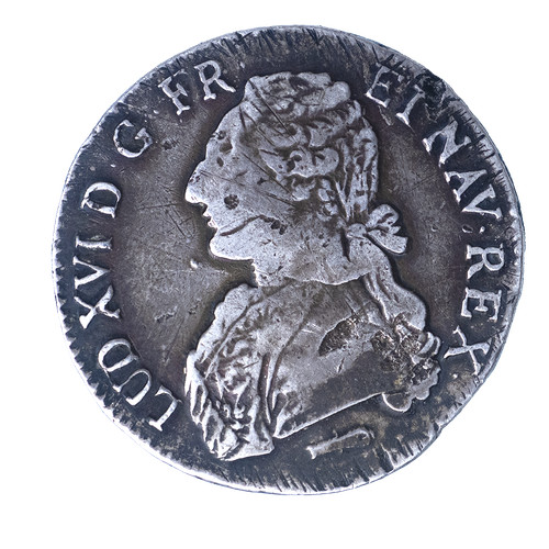 Louis xvi écu dit - louis, aux