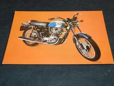 15 ) carte postale vintage d epoque MOTO TRIUMPH TROPHY TR 6 R EXCELLENT ETAT