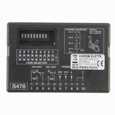 RÉCEPTEUR MINI BICANAL 24 VAC-DC CARDIN RMS476200 AUTOMATISATION AUTOMATISMES