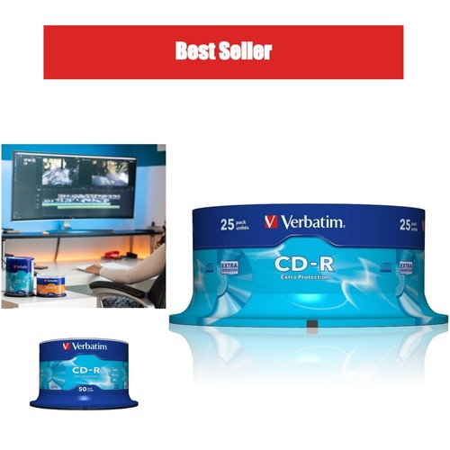 Verbatim 52x pack - 52x, 25-pack