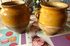 Anciens pot graisse en - pot, a