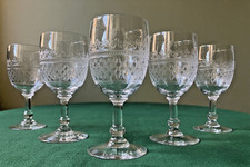 Verres vin en cristal - 5,