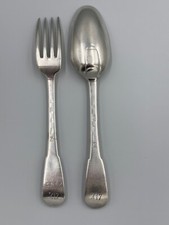 Couvert argent ancien 18ème