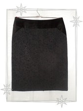 B -Jupe Droite Habillée Noir