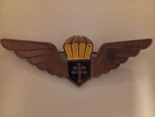 Insigne Brevet de Para - FFL - 1ere DFL  - 1943 -