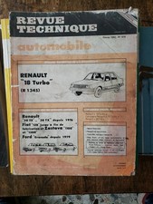 REVUE TECHNIQUE RENAULT 18