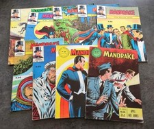 lot de 9 BD -Mandrake-Années