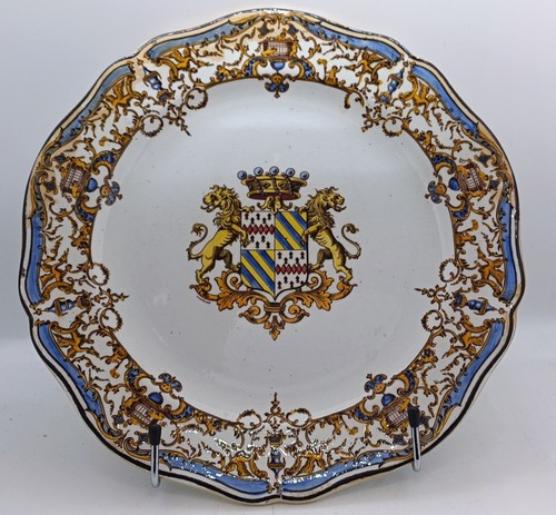 Ancienne assiette plate - assiette,