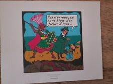 planche Tintin moulinsart