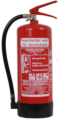 Abc poudre extincteur - 6, kg
