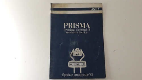 Manuel atelier lancia prisma - d'atelier,