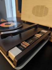 Vintage Tourne Disque Continental Edison 70’s 45/33 T parfait état 