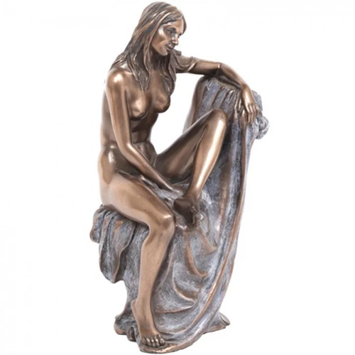 Statue érotique femme nue - , en