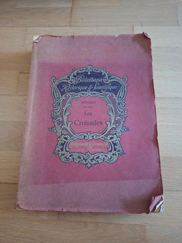 Livre ancien les croisades - livre,