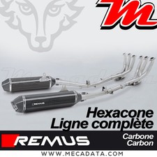 Ligne Complète Pot échappement Remus Hexacone carbone Race BMW K 1600 GT 2013