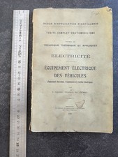 Livre Technique 1932 - École