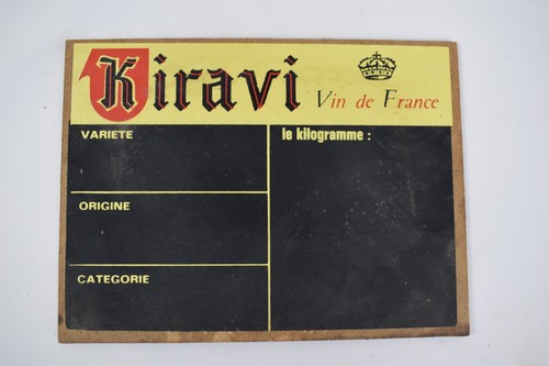 Ardoise marche primeur - ardoise, de