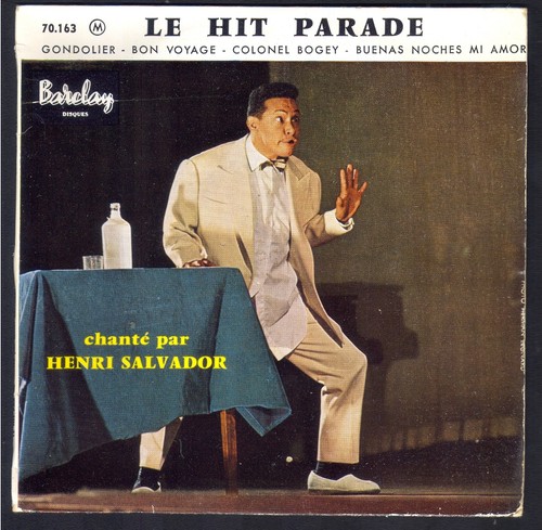 Henri salvador rare 45t 1958 - henri,