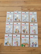 Lot 12 pièces 10 euros argent Astérix Fraternité Monnaie de Paris