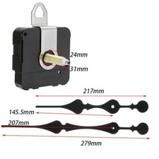 Long Axe Grand Couple Horloge Murale Mouvement Mécanisme Métal Hand-Kits DIY