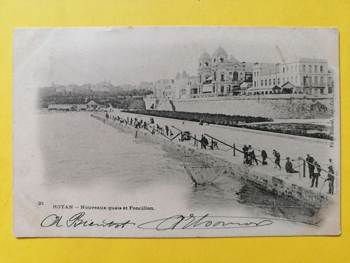 Cpa royan charente - cpa,