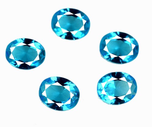 Ebay naturel ovale topaze bleu - ovale,