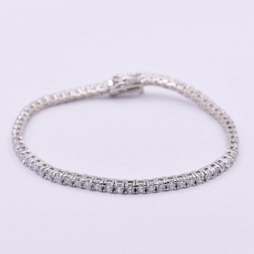 Bracelet tennis argent - bracelet,