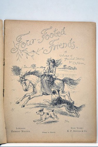 Livre ancien four footed - ancien, four-footed