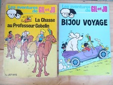 BD Les aventures de Gil et Jo - Lot de 2 : Bijou Voyage + Professeur Gobelin