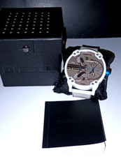 Diesel montre daddy - mr, blanche