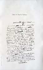 LETTRE (datée du 19 nivose)