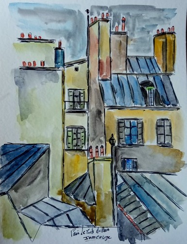 Paris les toits - les,