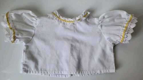 Chemisier blanc vintage - ,