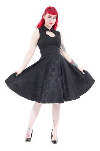 London rose brocart pinup - london,