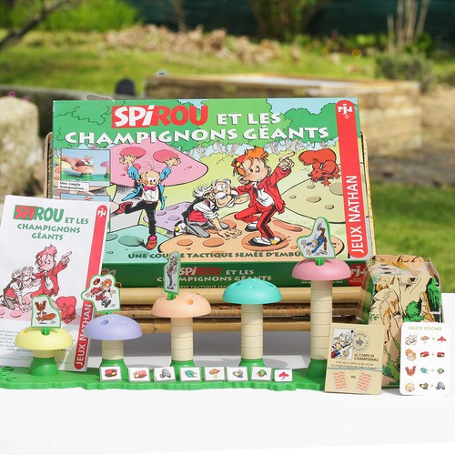 Jeu société spirou - jeu,