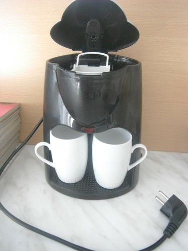 Cafetiere electrique noire duo - electrique,