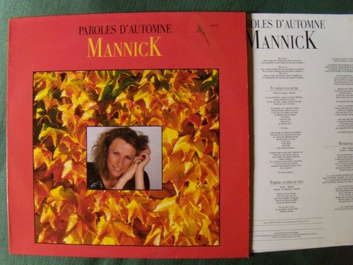 Mannick paroles automne - paroles, d'automne