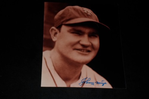Hof johnny mize signed - hof,