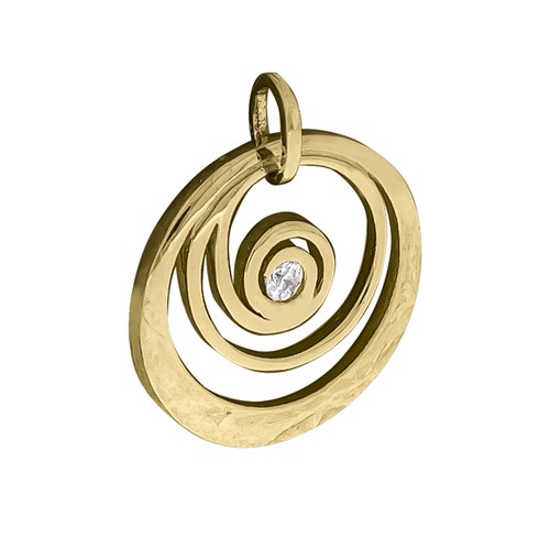 Pendentif collier 333 - pendentif, or