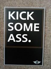 CARTE POSTALE PUBLICITAIRE AUSTIN MINI CLUBMAN ÉDIT BOOMERANG 